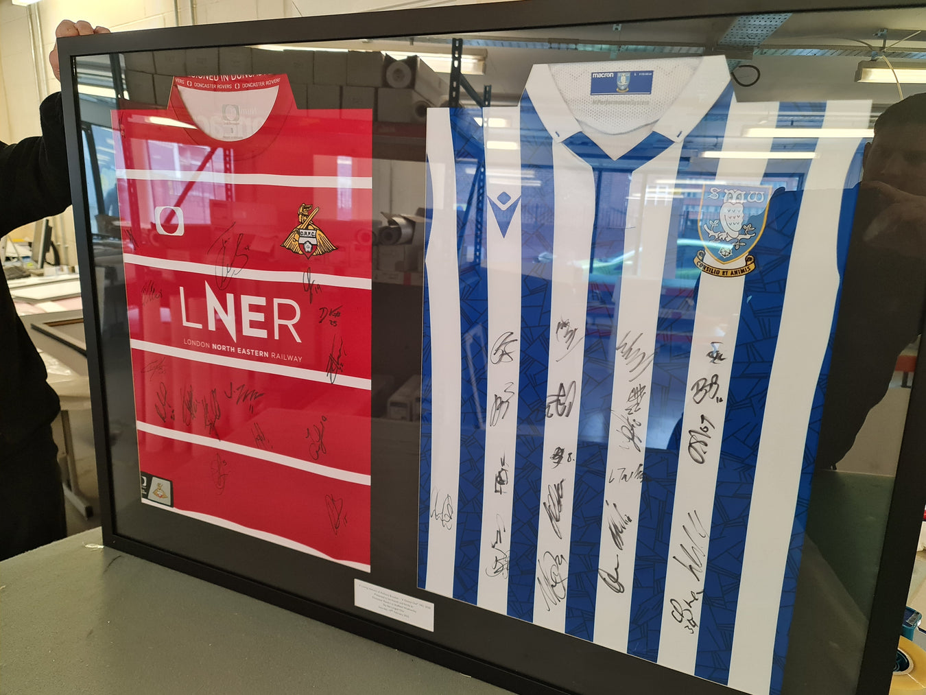 Bespoke Framed Sport Memoriabilia